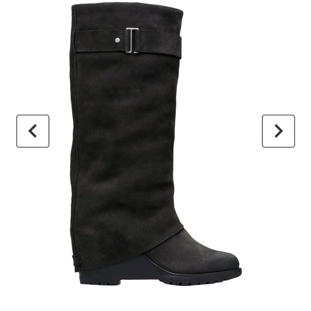 ISO Sorel Black Over the Knee Boots